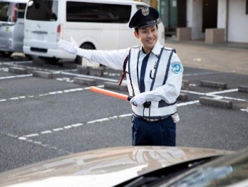 モデル誘導警備員